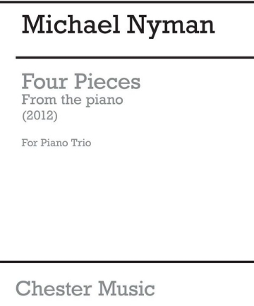 Michael Nyman: Four Pieces From 'The Piano' Violin, Cello, Piano Chamber Score and Parts