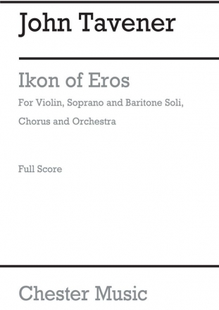 Ikon of Eros   for violin, soprano, baritone, mixed chorus, orchestra score