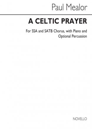 Paul Mealor, A Celtic Prayer Percussion and Piano Stimmen-Set