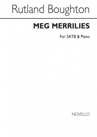 Rutland Boughton, Meg Merrilies SATB and Piano Chorpartitur