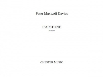 Peter Maxwell Davies: Capstone Organ Score