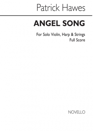 Patrick Hawes, Angel Song Violin, Harp and String Ensemble Partitur