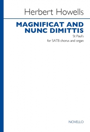 Herbert Howells, Magnificat And Nunc Dimittis - St Paul's SATB and Organ Buch