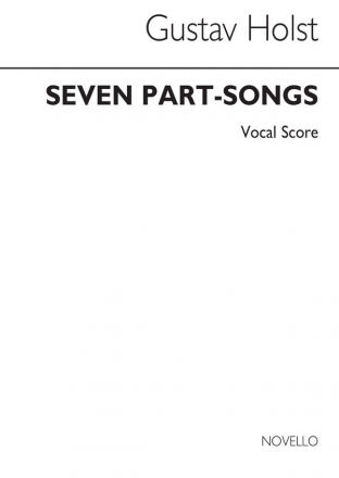 7 Part-Songs op.44 for mixed choir and piano vocal score