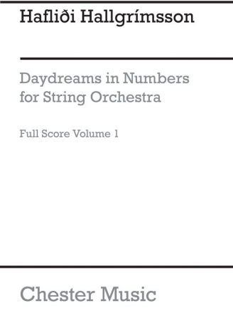 Hallgrimsson: Daydreams In Numbers Vol.1 (Score) String Instruments Score