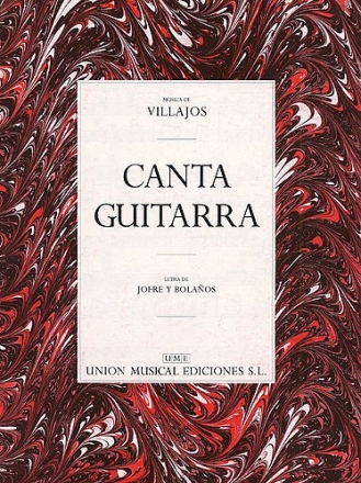 Villajos: Canta Guitarra Vocal and Piano Blatt