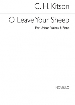 O Leave Your Sheep (Piano) Vocal and Piano Chorpartitur