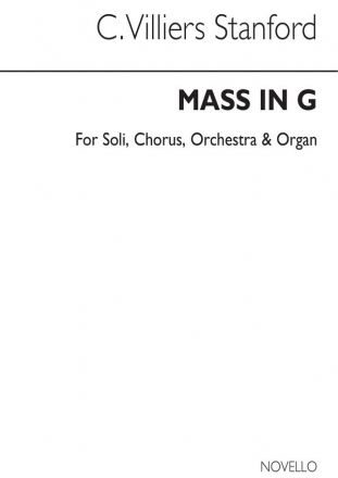 Charles Villiers Stanford, Mass In G Major Op. 46 SATB and Organ Partitur