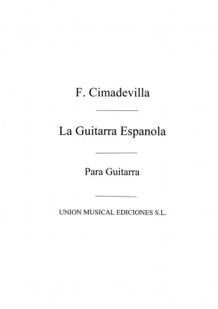 La Guitarra Espanola Gitarre Buch