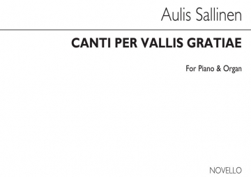 Aulis Sallinen, Canti Per Vallis Gratiae Piano and Organ Buch