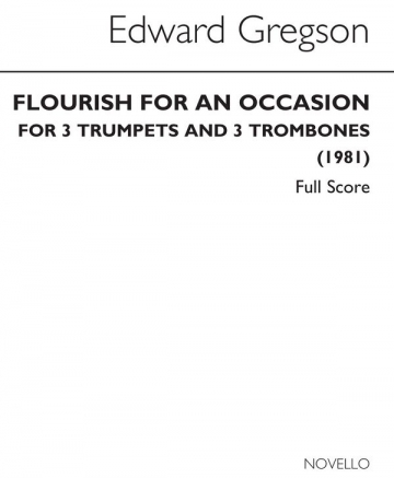 Edward Gregson, Flourish For An Occasion Trompete und Posaune Buch + Einzelstimme