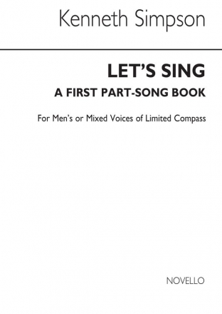 Kenneth Simpson, Let's Sing for Mixed Voices Chor Buch