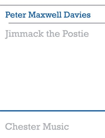 Peter Maxwell Davies: Jimmack The Postie (Miniature Score) Orchestra Miniature Score