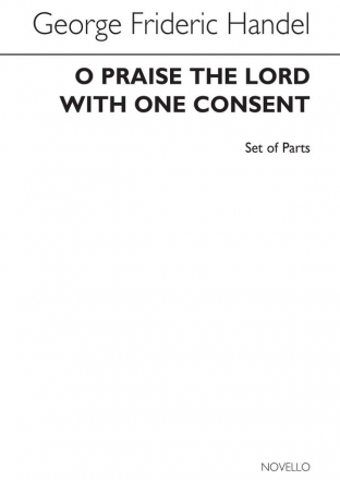 Georg Friedrich Hndel, O Praise The Lord (Beeks) Chamber Ensemble Stimmen-Set