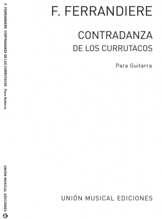 Contradanza (Tarrago) Guitar Gitarre Buch