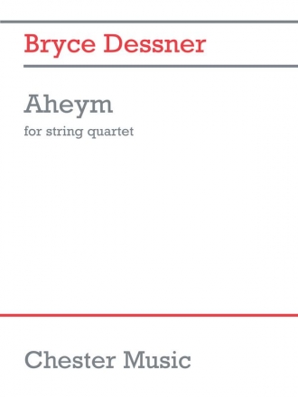 Aheym   for string quartet score