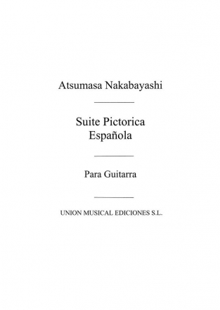 Suite Pictorica Espanola Gitarre Buch