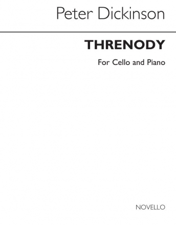 Peter Dickinson, Threnody For Cello And Piano Cello und Klavier Buch