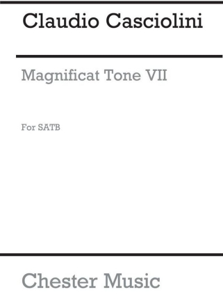 Claudio Casciolini: Magnificat Tone VII SATB Vocal Score