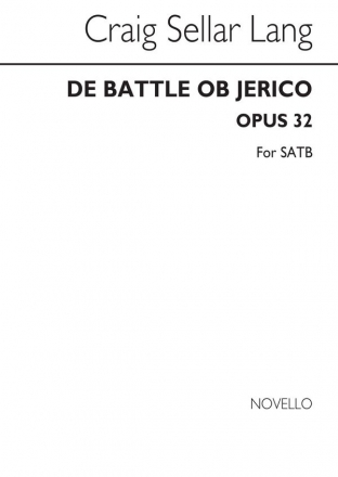 De Battle Of Jericho SATB Chorpartitur