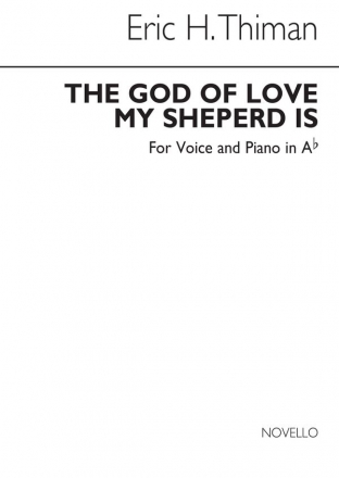 Eric Thiman, The God Of Love My Shepherd Is Vocal and Piano Buch