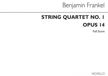 Benjamin Frankel, String Quartet No.1 Op.14 Streichquartett Partitur