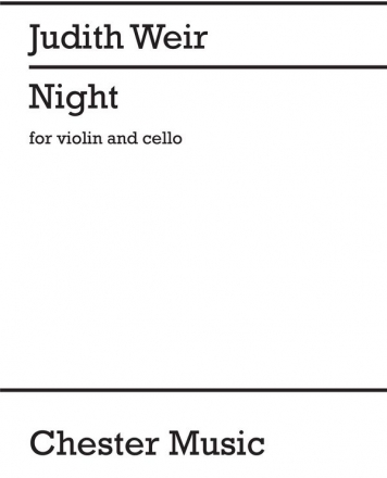 Judith Weir: Night Violin, Cello Score