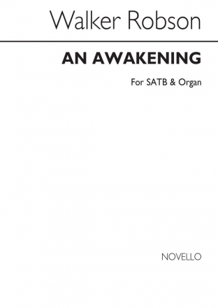 Walker Robson, An Awakening Ttbb TTBB Chorpartitur