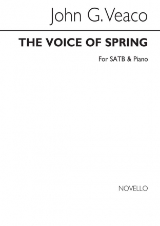 J.G. Veaco, The Voice Of Spring SATB and Piano Chorpartitur