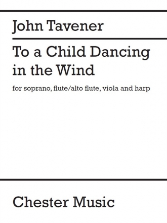 John Tavener: To A Child Dancing In The Wind (Parts) Flute, Viola, Harp Parts