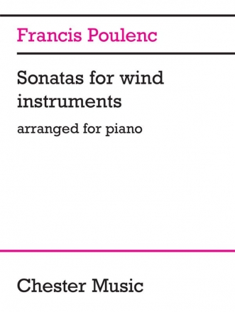 Francis Poulenc: Sonatas For Wind Instruments (Arranged For Piano) Piano Instrumental Work