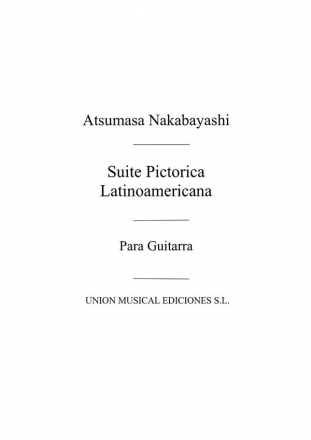 Suite Pictorica Sudamericana Gitarre Buch