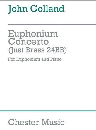 Golland: Euphonium Concerto Euphonium, Piano Accompaniment Instrumental Work