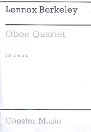 Quartet op.70 for oboe, violin, viola and cello parts