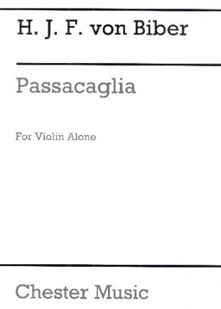 Passacaglia fr Violine