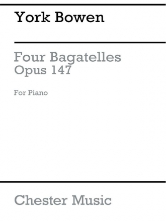 4 Bagatelles op. 147    for piano