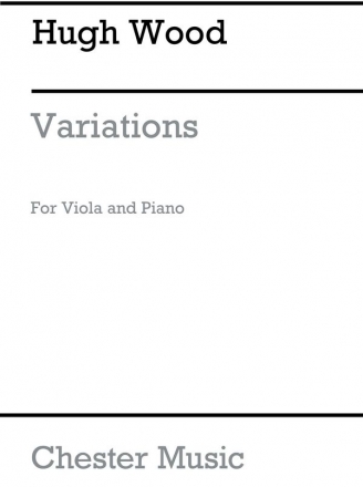 Hugh Wood: Variations Op. 1 Viola, Piano Accompaniment Instrumental Work