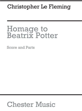 Fleming: Homage To Beatrix Potter (Score And Parts) Chamber Group, Wind Instruments Instrumental Work