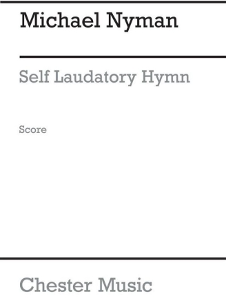 Nyman: Self Laudatory Hymn Of Inanna (Score) Countertenor, Alto, String Orchestra Score