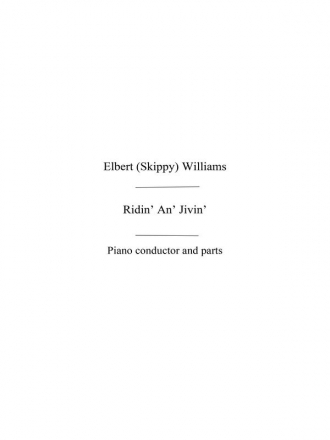 Williams, E Ridin' An' Jivin' Jzsw Bnd Big Band & Concert Band Score and Parts