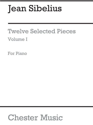 Jean Sibelius: Twelve Selected Pieces For Piano Vol.1 (Pieces 1-6) Piano Instrumental Album