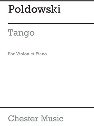 Tango   pour violon et piano