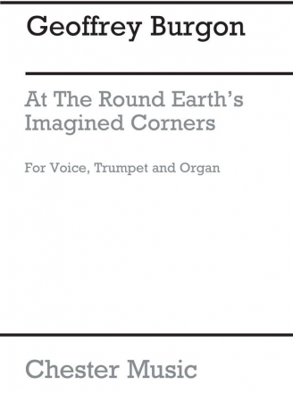 Burgon: At The Round Earth's Imagined Corners (Score) Soprano, Trumpet, Organ Accompaniment Score