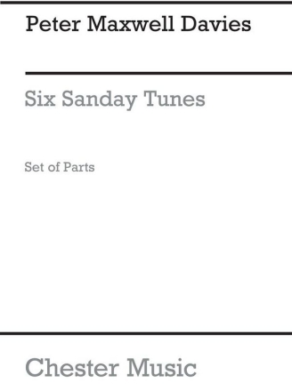 Peter Maxwell Davies: Six Sanday Tunes (Five String Parts) String Instruments Parts