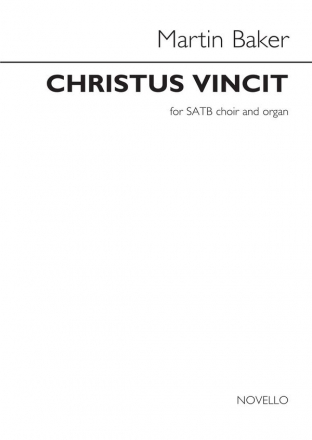 Christus Vincit for mixed choir and organ choral score