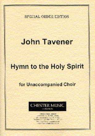 John Tavener, Hymn To The Holy Spirit SATB Klavierauszug