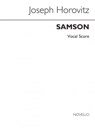 Joseph Horovitz, Samson Baritone Voice, SATB and Brass Instruments Partitur