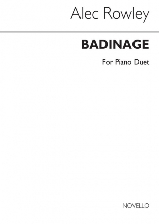 Alec Rowley, Badinage For Piano Duet Piano Duet Buch