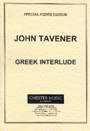 Greek Interlude for flute and piano score