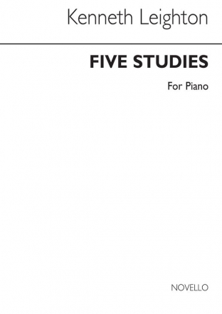 Kenneth Leighton, Five Piano Studies Op.22 Klavier Buch